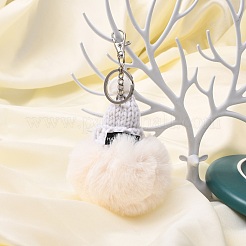 Застежка из сплава омара с платиновым покрытием для кольца для ключей PALLOY-E385-15P