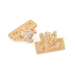 Латунные прокладки из прозрачного циркония&nbsp;KK-H538-09G