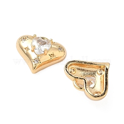 Латунные микро проложить кубического циркония подвески&nbsp;KK-S531-10G-B