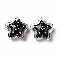 Прозрачные стеклянные бусины&nbsp;LAMP-M011-05G