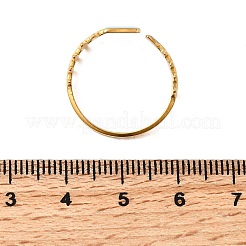 Кольца-манжеты с океанской тематикой из нержавеющей стали 304 и эмали для женщин&nbsp;RJEW-F192-01D-G