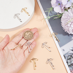 8шт 2 цвета латунные подвески&nbsp;KK-GO0001-68