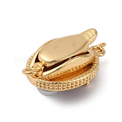 Застежки латунные коробки KK-P291-50G