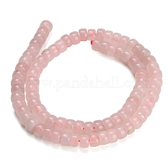 Natürlichen Rosenquarz Perlen Stränge&nbsp;GG-CBA792A-G06-4x7mm