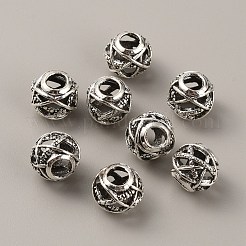 Европейские сплавочные бусины тибетского стиля &nbsp;FIND-TAC0002-065E-01