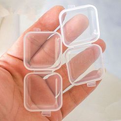 Mini-Aufbewahrungsboxen aus Kunststoff für Schmuck und Ohrringe&nbsp;PW-WG8AF79-01