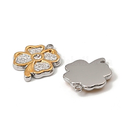 Подвески из нержавеющей стали 304 со стразами STAS-T068-64GP