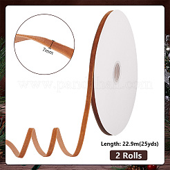 25 Yard einseitige Samtbänder&nbsp;OCOR-WH0045-13C