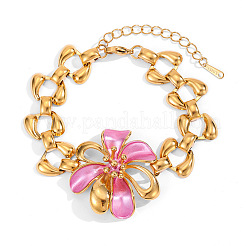 Braccialetti a maglie in acciaio inossidabile 304 con vernice da forno&nbsp;WGC0AE6-02