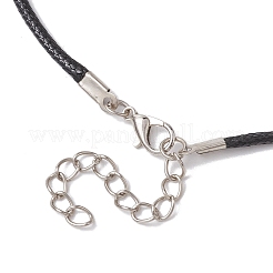 Perline di vetro a forma di fiore e collane con ciondolo in acrilico&nbsp;NJEW-MZ00044-03