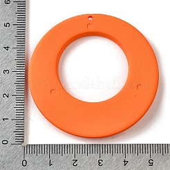 Преувеличенные большие круглые акриловые подвески OACR-S003-08A-02