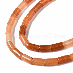 Натуральный красный авантюрин бисер нитей G-S366-082