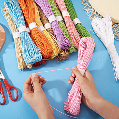 12 пачка 12-х цветного витого бумажного шнура DIY-TA0013-29