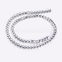 Non magnetici perle ematite sintetico fili&nbsp;G-P338-27A-6mm