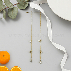 2 пара 2-х цветных прозрачных кубических циркониевых сережек&nbsp;EJEW-GO0002-13