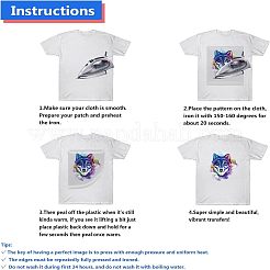 Набор наклеек с логотипом для теплопереносной пленки для домашних животных DIY-WH0230-053