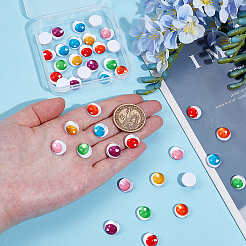 56шт. 14 стиля стеклянных кукольных глаз&nbsp;DIY-GA0008-11