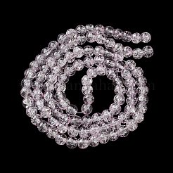 Стеклянные бусины кракле&nbsp;GLAA-XCP0002-03B