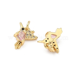 Латунные микро проложить кубического циркония подвески&nbsp;KK-A291-08G