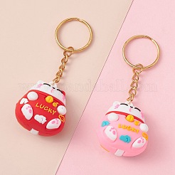 Пластиковые брелки из пвх KEYC-YW0001-12