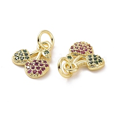 Латунные микро проложить кубического циркония подвески&nbsp;KK-E068-VF148
