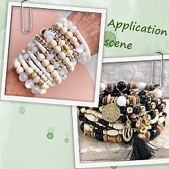 1000шт 2 цвета непрозрачные акриловые бусины&nbsp;MACR-SP0001-81A