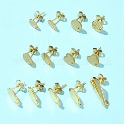 Фурнитура для сережек из нержавеющей стали 304 STAS-FS0001-48A