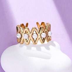 Регулируемые манжеты из нержавеющей стали для женщин&nbsp;RJEW-B126-02G