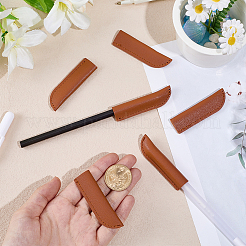 6 шт. защитный чехол для ручки из искусственной кожи&nbsp;AJEW-CL0002-24A