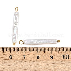 Подвески из натурального пресноводного жемчуга Кеши STAS-D378-01G