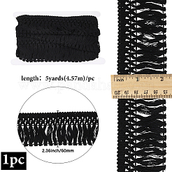 Franges en dentelle de coton garnitures de pampilles&nbsp;OCOR-GF0005-07B-04