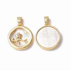 Подвески из раковины&nbsp;KK-P223-02G