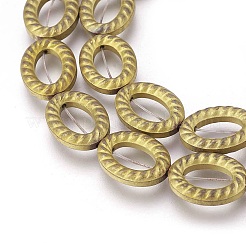 Гальванические немагнитная синтетический гематит бисер пряди&nbsp;LS-G-P392-P02