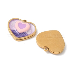 Подвески из нержавеющей стали 304 с эмалью STAS-U057-25G