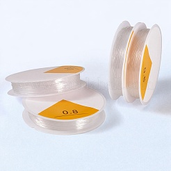 4 Rolle runder elastischer Stretchfaden aus Kristallglas&nbsp;EW-TA0001-10B