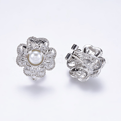 Accessoires de clous d'oreilles en alliage&nbsp;PALLOY-F201-26P
