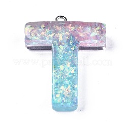 Подвески из прозрачной эпоксидной смолы&nbsp;CRES-S364-002T