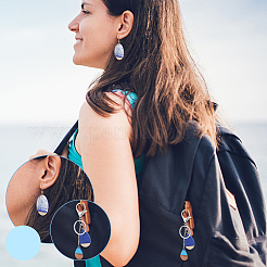 18шт 9 стиля подвески из смолы и орехового дерева RESI-PH0002-02