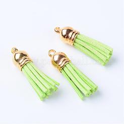 Искусственные замши кисточкой подвесные украшения FIND-T002-B