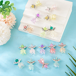 16 шт. 8 подвески из стекла PALLOY-TA00232