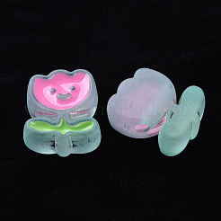 Прозрачные акриловые бусины MACR-S374-03B-05