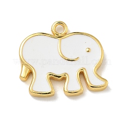 Подвески из латуни с эмалью в стойку&nbsp;KK-G515-15G