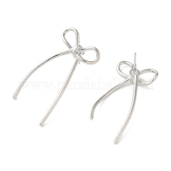 Латунные серьги-гвоздики для женщин&nbsp;EJEW-M251-06P