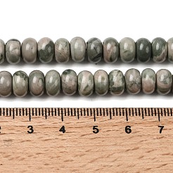 Натуральный зеленый деревянный кружевной камень бусины пряди&nbsp;G-A280-A29-02