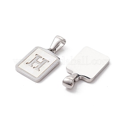 Подвески из нержавеющей стали 304 в форме ракушки STAS-G327-01P-H