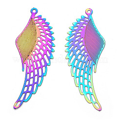 Большие филигранные подвески из нержавеющей стали 304&nbsp;STAS-TAC0004-048E