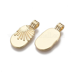 Латунные подвески KK-R133-006-03G-NF