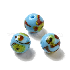 Chapelets de perles vernissées manuelles&nbsp;LAMP-G162-08A-09