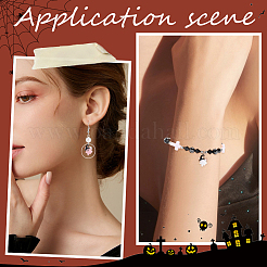 30 шт. 3-х цветные подвески из сплава на Хэллоуин FIND-SC0010-39