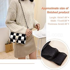 DIY Stricken Rechteck Umhängetaschen Set&nbsp;DIY-WH0182-69